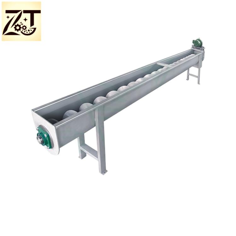 不锈钢螺旋式水平输送机